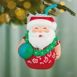 2026 Season's Tiki-ngs Santa Ornament