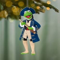 2026 Disney Muppet Treasure Island 30th Anniversary Kermit as Captain Smollett Ornament