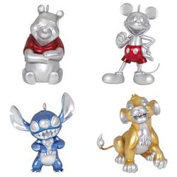 Disney 100 Years of Wonder Classic Characters Ornaments, Set of 4