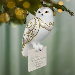 2026 Harry Potter™ Hedwig™ With Letter Ornament