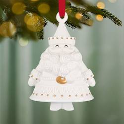 2026 Stunning Santas Porcelain Ornament, 1st in the Series