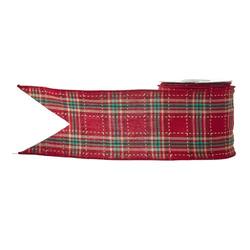 Red Tartan Ribbon