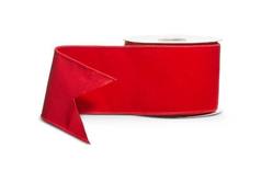 Red Velvet Wired Ribbon
