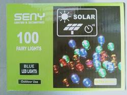 Solar Fairy Lights -100 LED - Blue