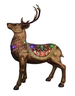 Reindeer Multi LED Lights Standing