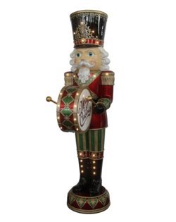 Nutcracker - Animated with LED Lights