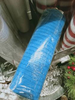 Turquoise Mesh Ribbon