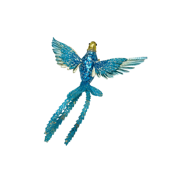 Aqua Bird on Clip