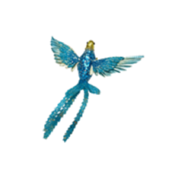 Aqua hummingbird