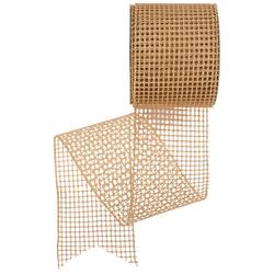 Gold Glitter Net Wired Ribbon