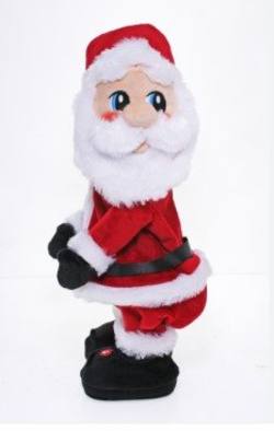 Jingle Booties Jolly Santa