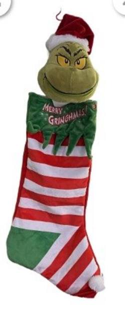 Grinch Stocking Animated