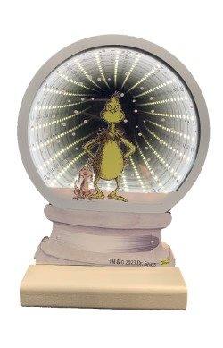 Infinity Snowglobe Lightup  Grinch & Max