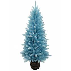 Blue Potted Tree - 5 Feet