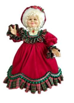 Mrs Claus - Red Tartan