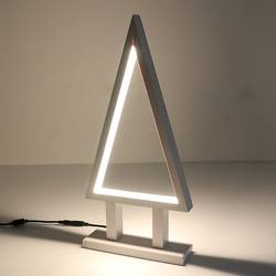 Wood  Tree LED - White 42cm