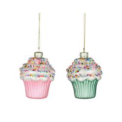 Cupcake Hanging Ornaments