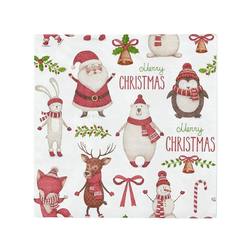 Luncheon Napkins - Christmas Crew