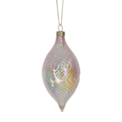 Purple Glass Olive Hanger