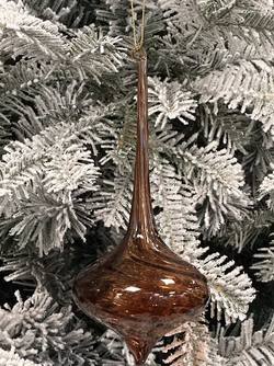 Copper / Gold Glass Drop